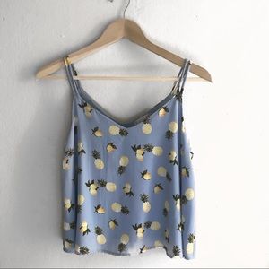 Altar’d State Pineapple and Lemon crop tank
